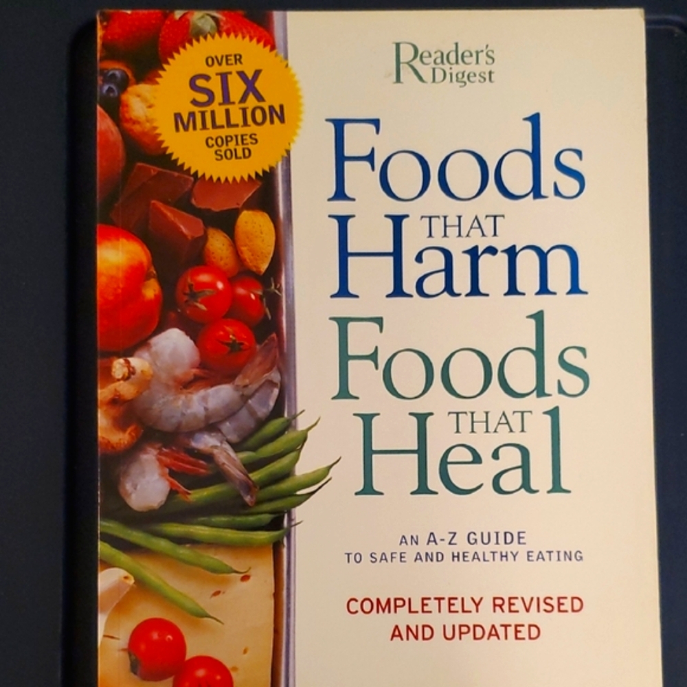 $10 Memorial Day Sale Reader's Digest Foods That Harm Foods That Heal Book